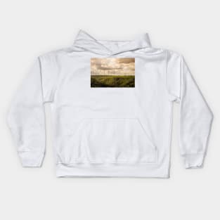 Wind farm Kids Hoodie